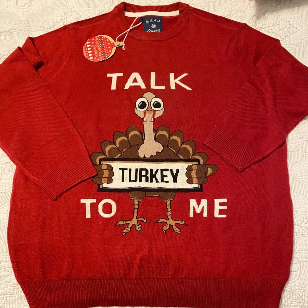 Thanksgiving sweater 2XL